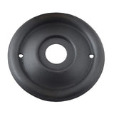 Milled Edge Mortice Knob Backplates - 46mm