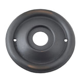 Milled Edge Mortice Knob Backplates - 52mm