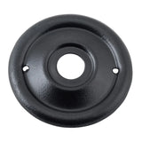 Milled Edge Mortice Knob Backplates - 52mm