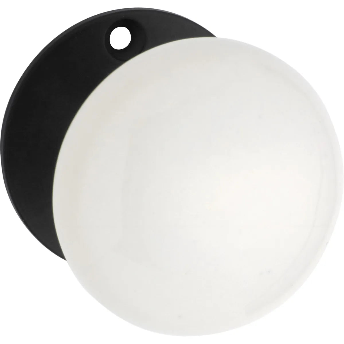 Porcelain Door Knob - Round Rose