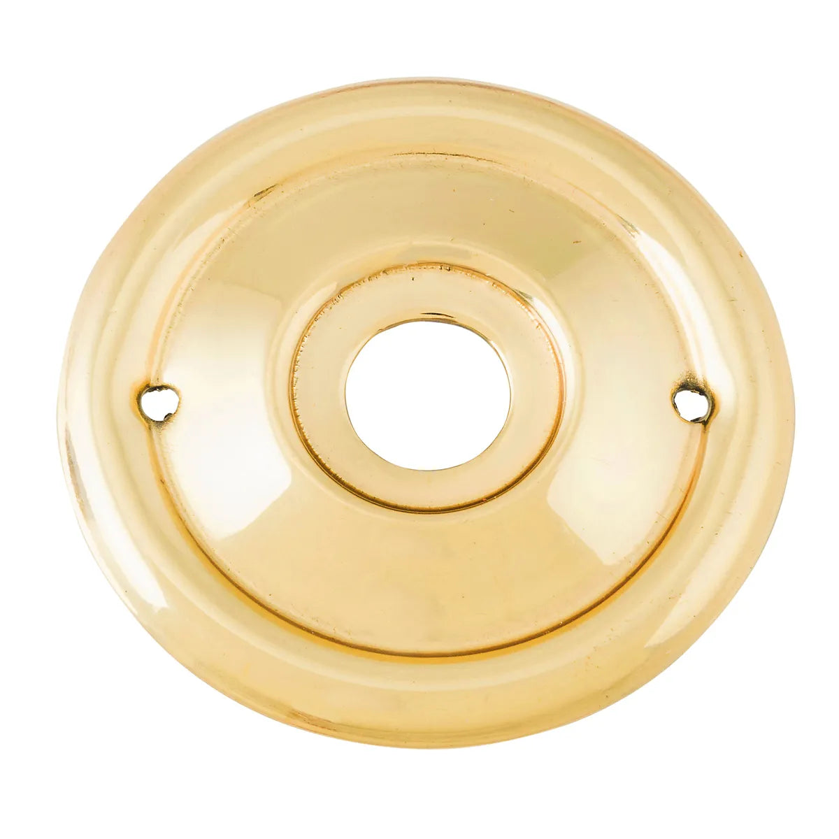 Milled Edge Mortice Knob Backplates - 52mm