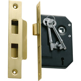 3 Lever Mortice Lock -  Backset 44mm
