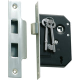 3 Lever Mortice Lock -  Backset 44mm