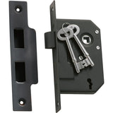 3 Lever Mortice Lock -  Backset 44mm