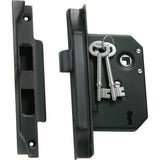 Rebated 3 Lever Mortice Lock - Backset 57mm