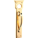 Victorian Cylinder Hole Pull Handle - H255xW70xP57mm