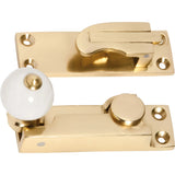 Porcelain Ball Sash Fastener