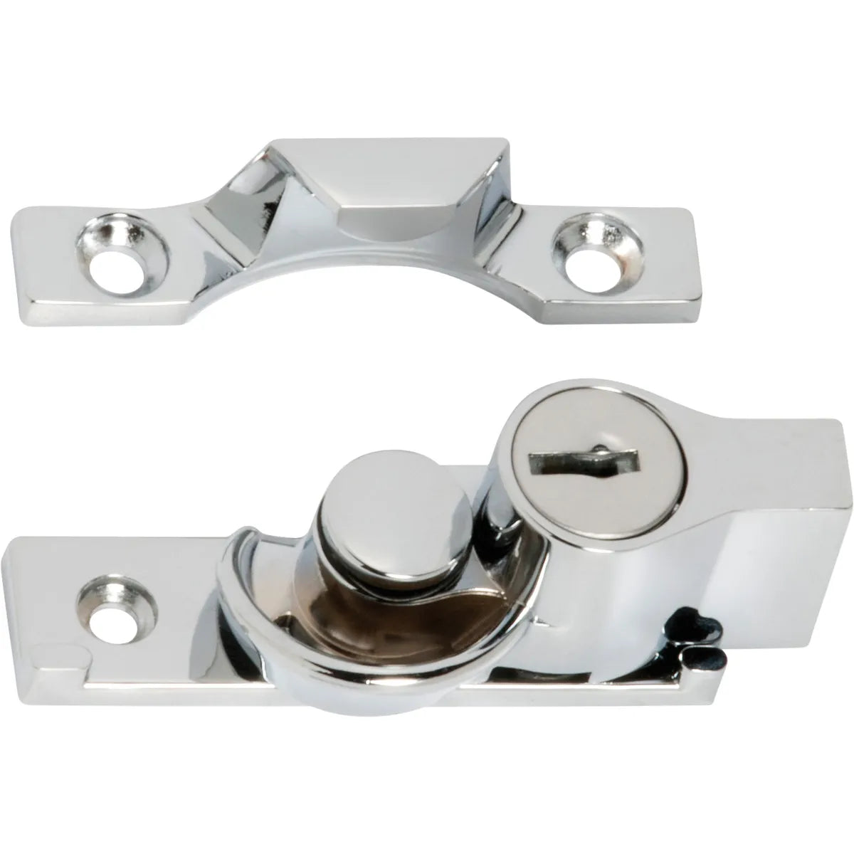 Key Operated Narrow Locking Sash Fastener
