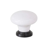 Porcelain Cupboard Knob - D32xP30mm