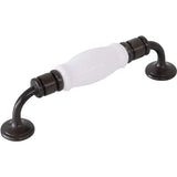 Porcelain D Pull - CTC128mm