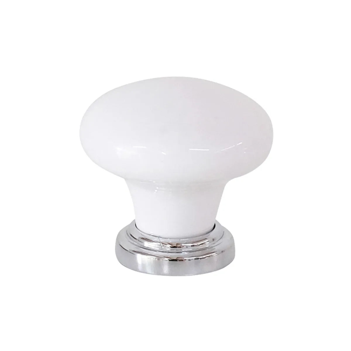 Porcelain Cupboard Knob - D38xP36mm
