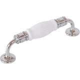 Porcelain D Pull - CTC128mm