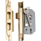Rebated 5 Lever Mortice Lock - Backset 46mm