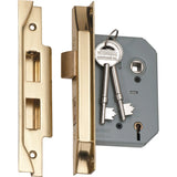 Rebated 5 Lever Mortice Lock - Backset 57mm