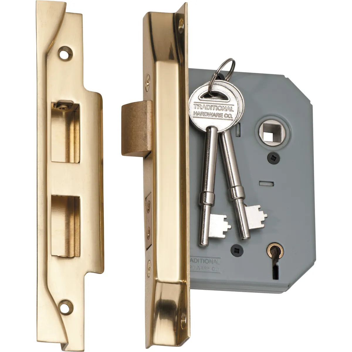 Rebated 5 Lever Mortice Lock - Backset 57mm