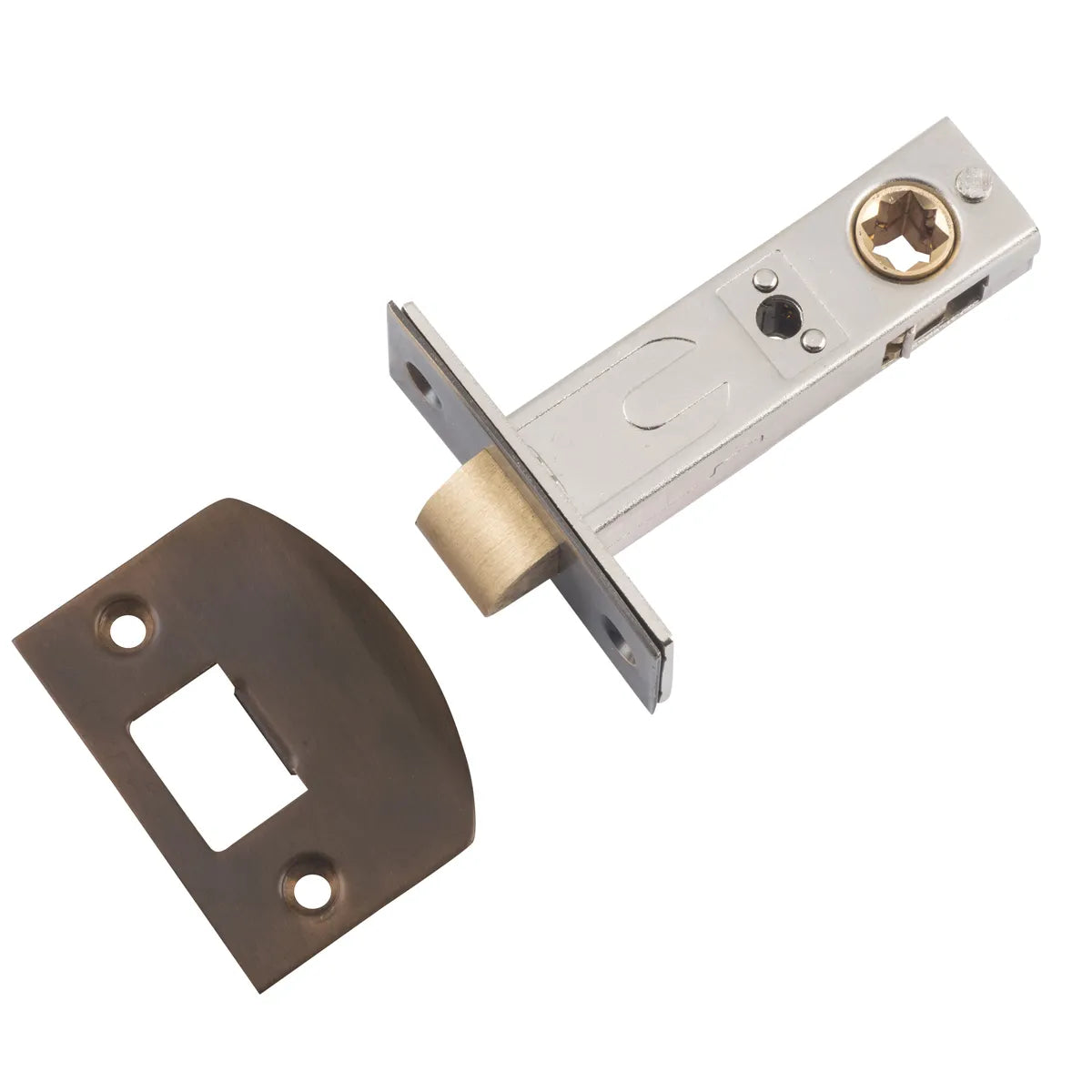 Hard Sprung Split Cam Tube Latch - L60mm