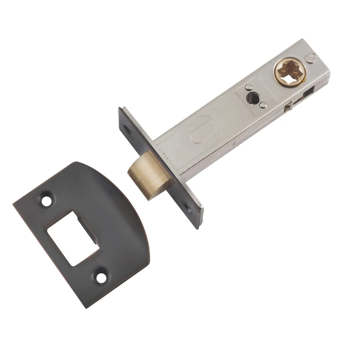 Hard Sprung Split Cam Tube Latch - 70mm
