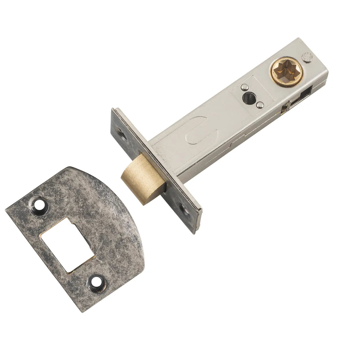Hard Sprung Split Cam Tube Latch - 70mm