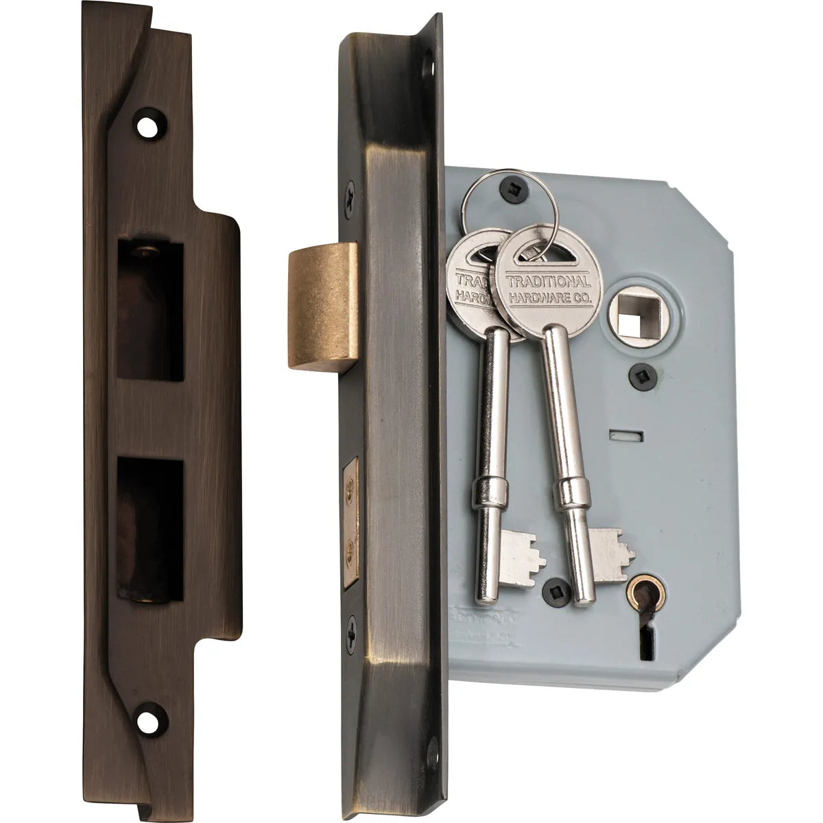 Rebated 5 Lever Mortice Lock - Backset 57mm