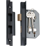 Rebated 5 Lever Mortice Lock - Backset 46mm