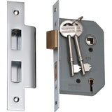 5 Lever Mortice Lock - Backset 46mm