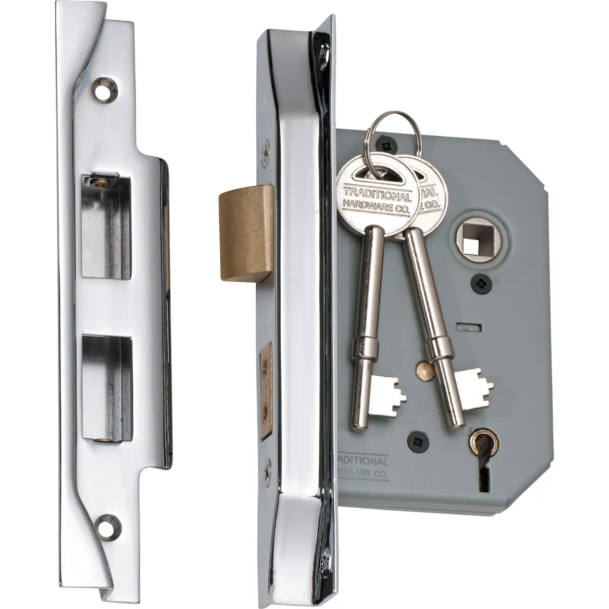 Rebated 5 Lever Mortice Lock - Backset 57mm