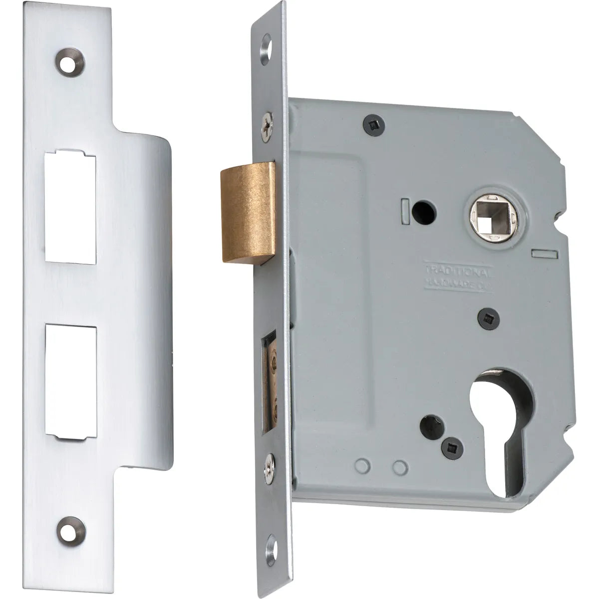Euro Mortice Lock - Backset 57mm