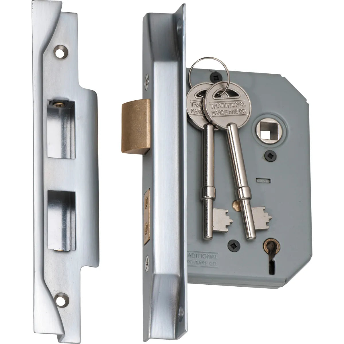 Rebated 5 Lever Mortice Lock - Backset 57mm