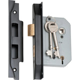 Rebated 5 Lever Mortice Lock - Backset 57mm