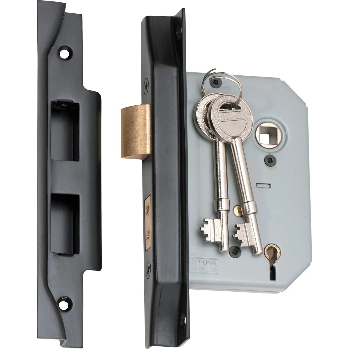 Rebated 5 Lever Mortice Lock - Backset 57mm