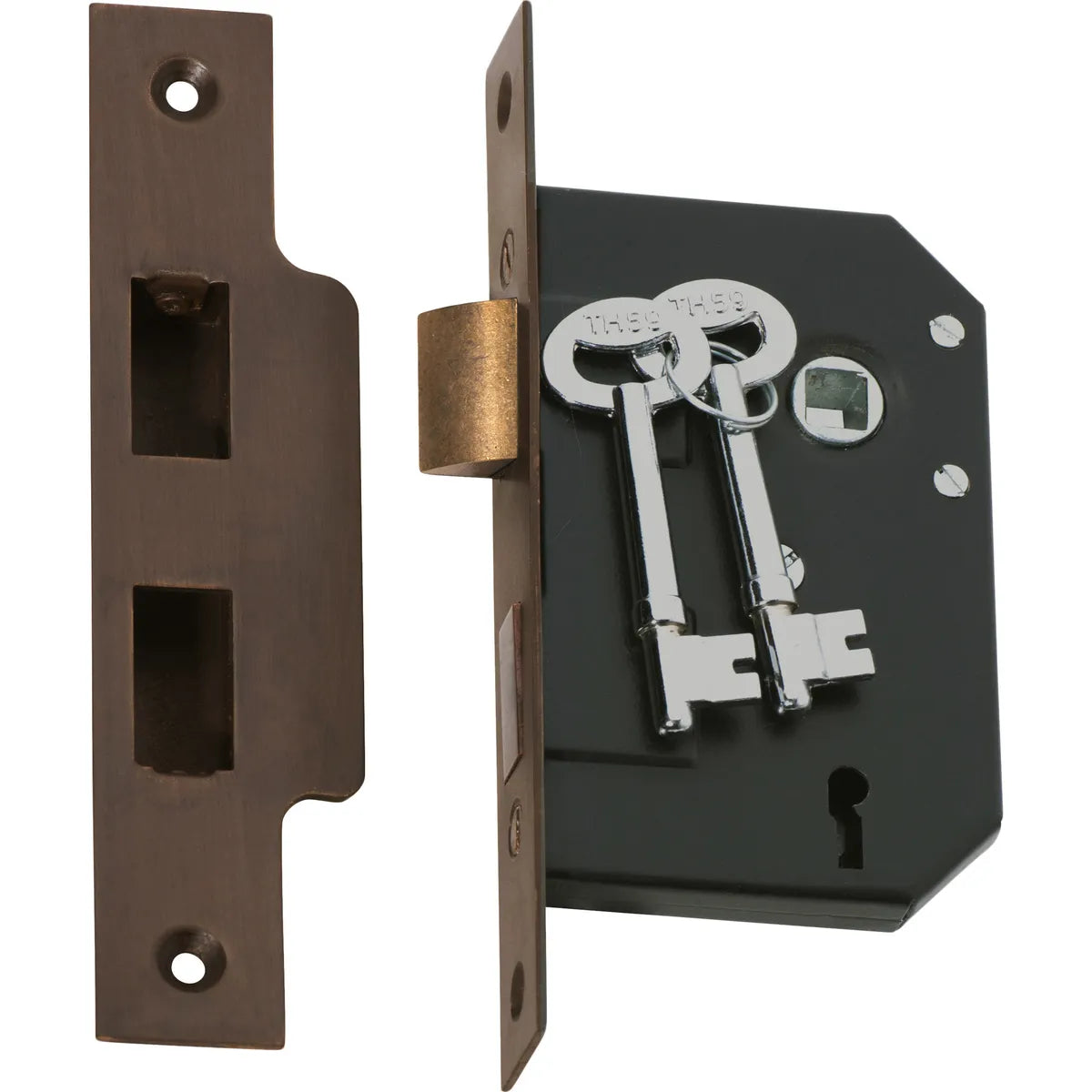 3 Lever Mortice Lock -  Backset 44mm