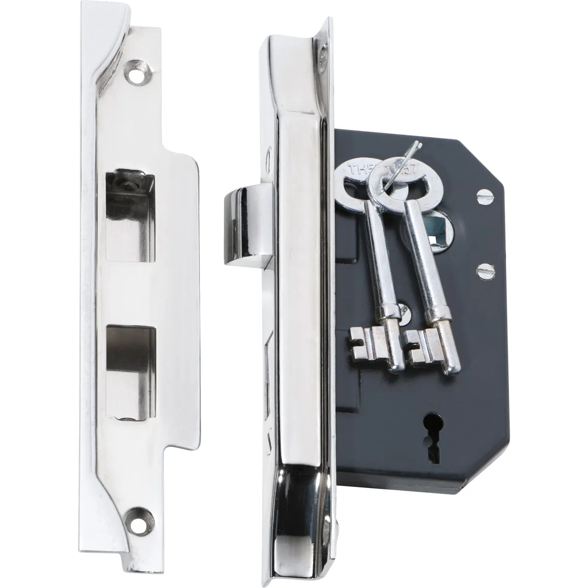 Rebated 3 Lever Mortice Lock - Backset 44mm