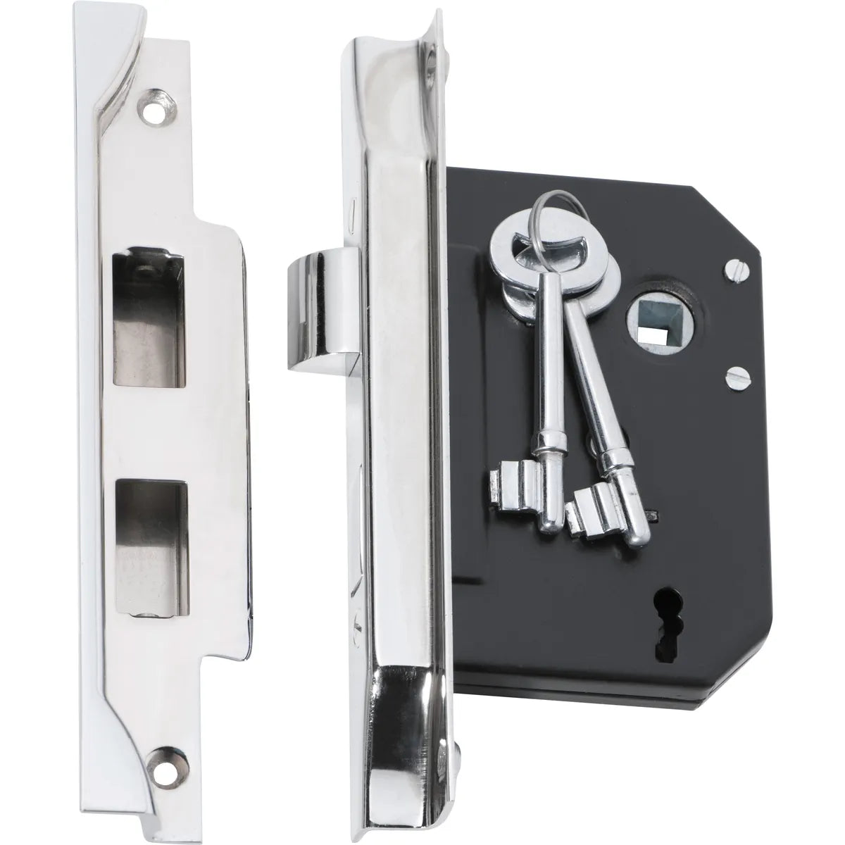 Rebated 3 Lever Mortice Lock - Backset 57mm