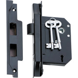 Rebated 3 Lever Mortice Lock - Backset 57mm