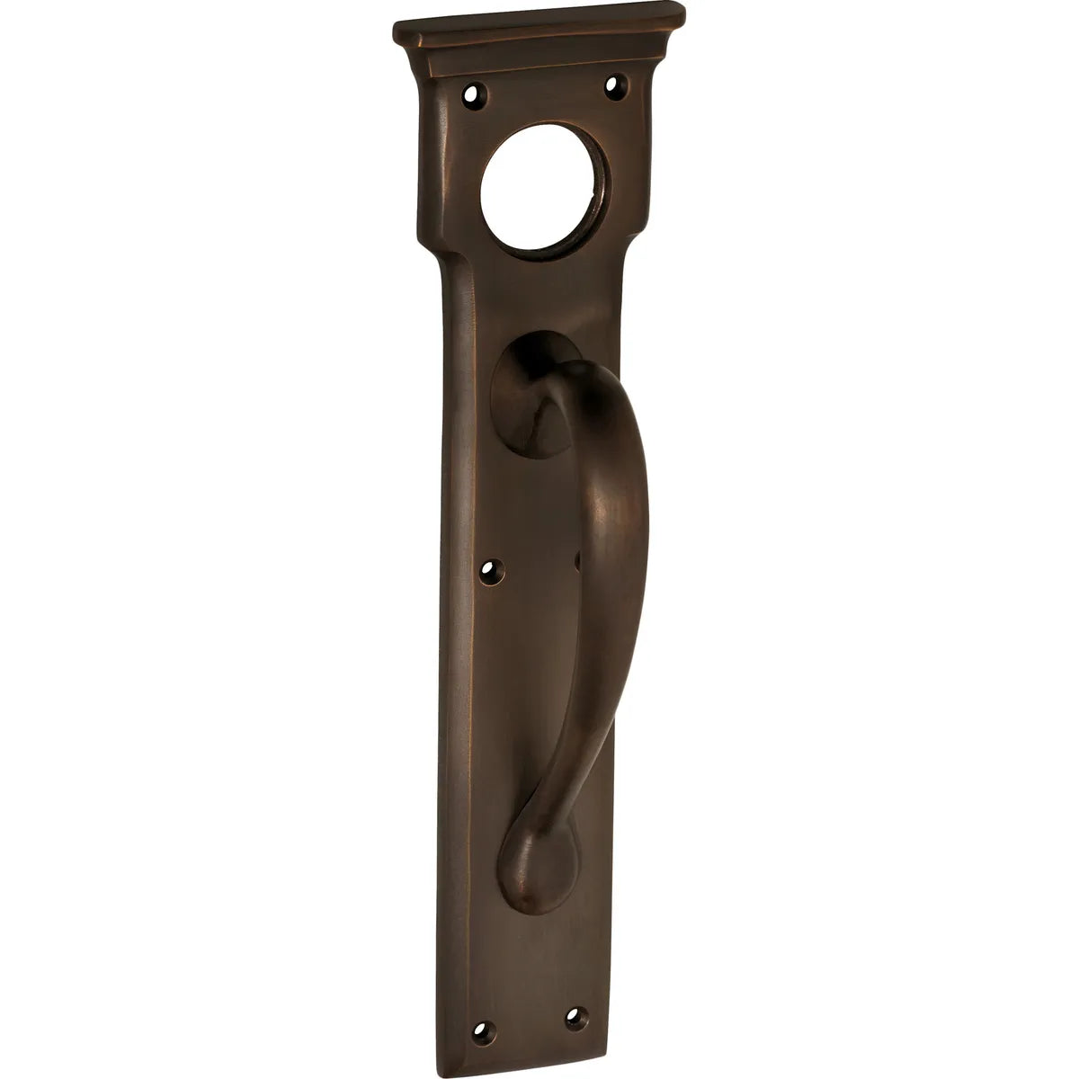 Victorian Cylinder Hole Pull Handle - H255xW70xP57mm