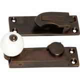 Porcelain Ball Sash Fastener