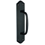 Offset Pull Handle on Backplate - H250xW50xP50mm