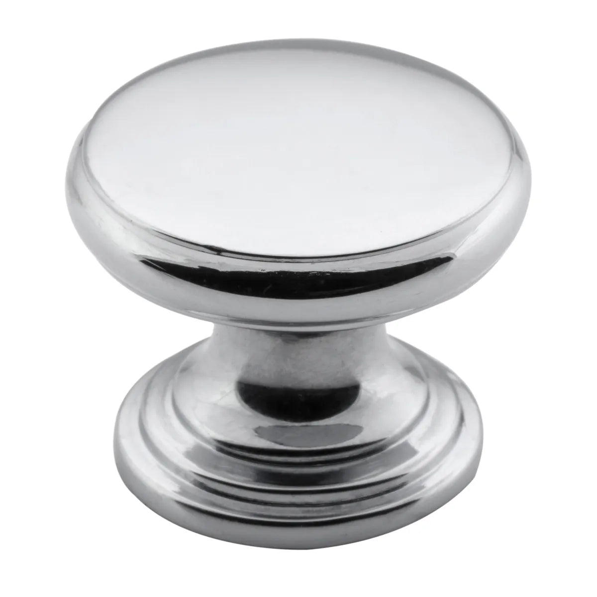 Flat Cupboard Knob - D25xP20mm