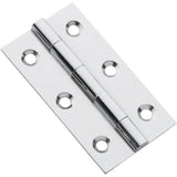 Fixed Pin Cabinet Hinge - H63xW35mm