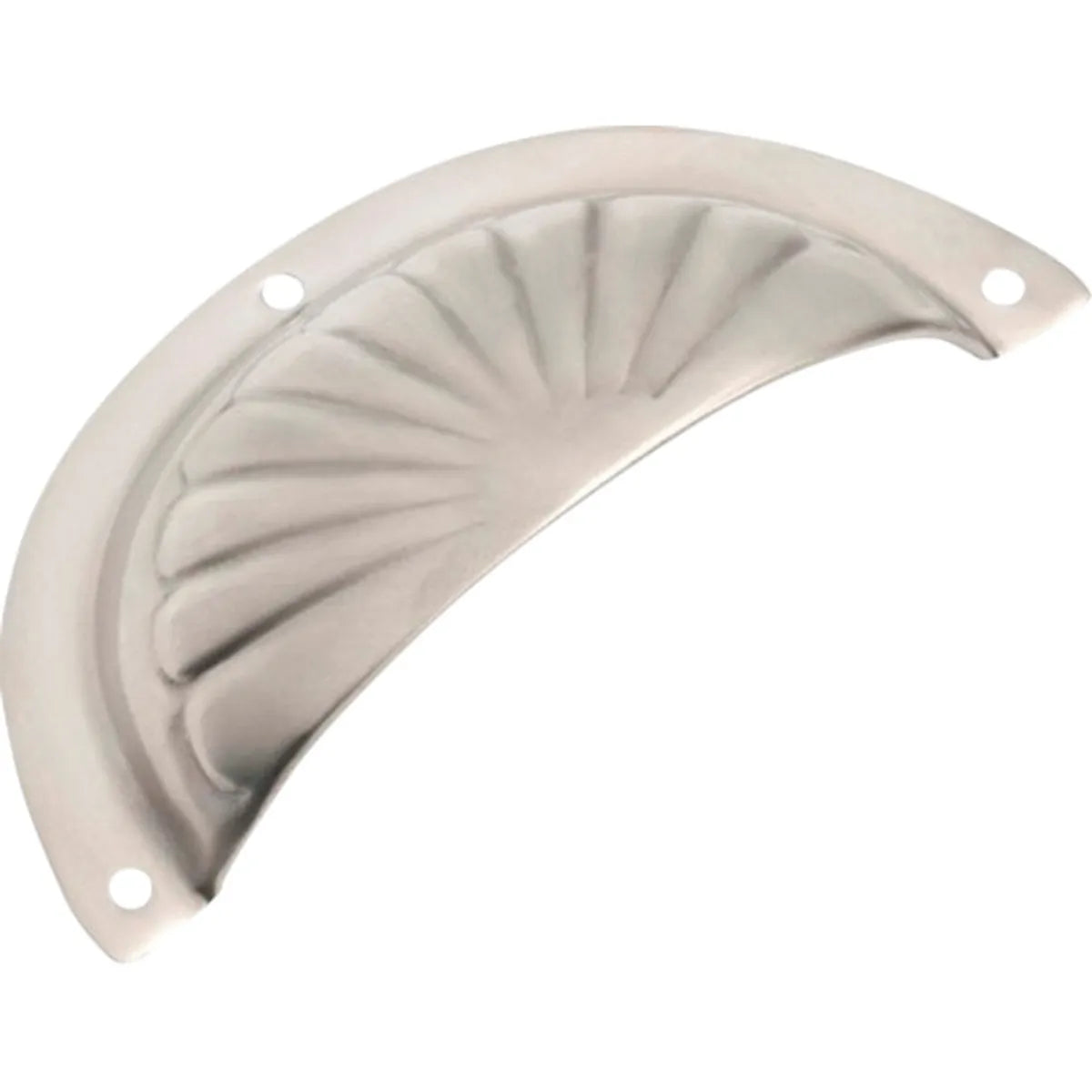 Fluted Drawer Pull - Sheet Brass