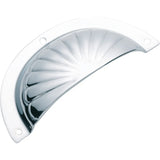 Fluted Drawer Pull - Sheet Brass