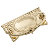 Edwardian Cabinet Handle - H48xW100mm