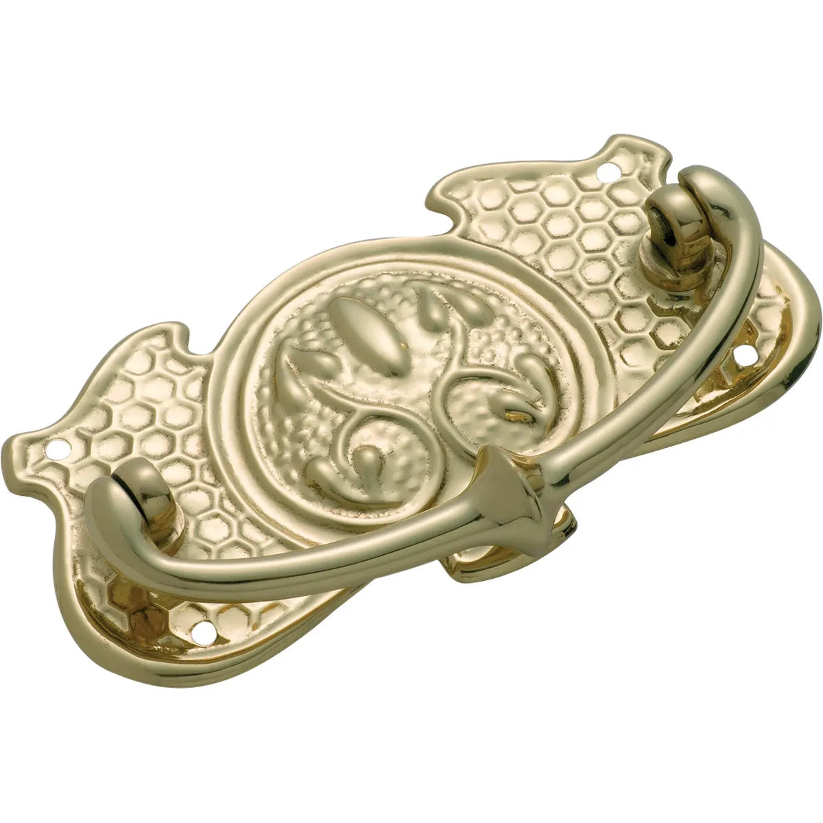Nouveau Stamped Cabinet Handle - L100 x H54mm