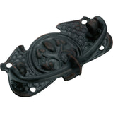 Nouveau Stamped Cabinet Handle - H35xW66mm