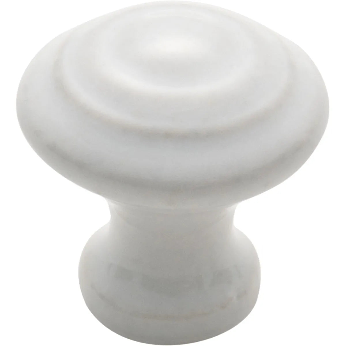 Domed Porcelain Cupboard Knob - D25xP30mm