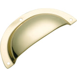 Classic Drawer Pull - Sheet Brass