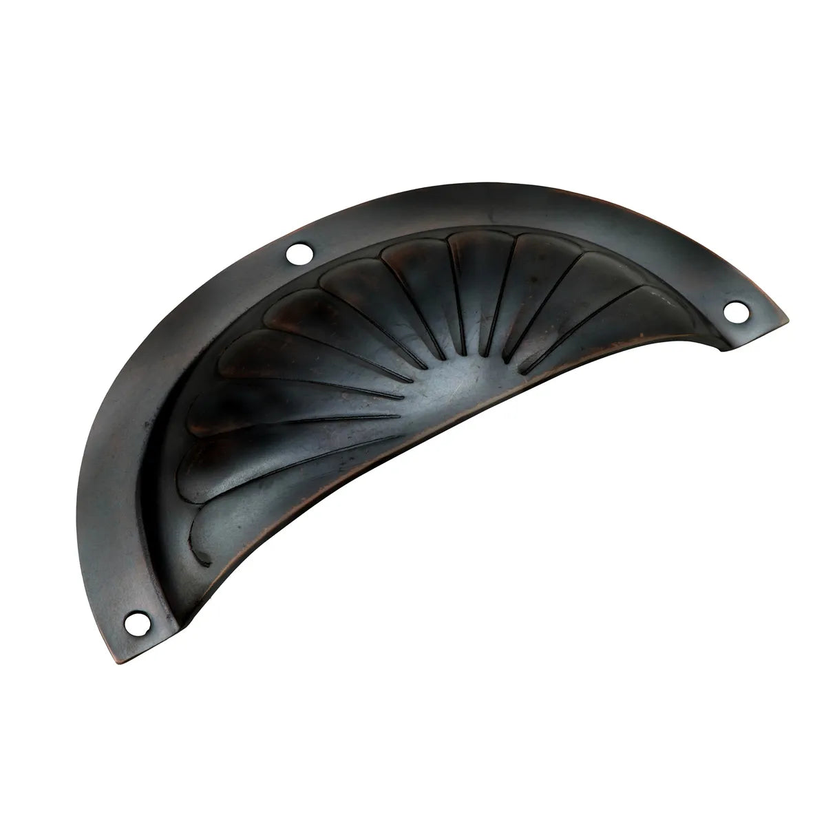 Fluted Drawer Pull - Sheet Brass