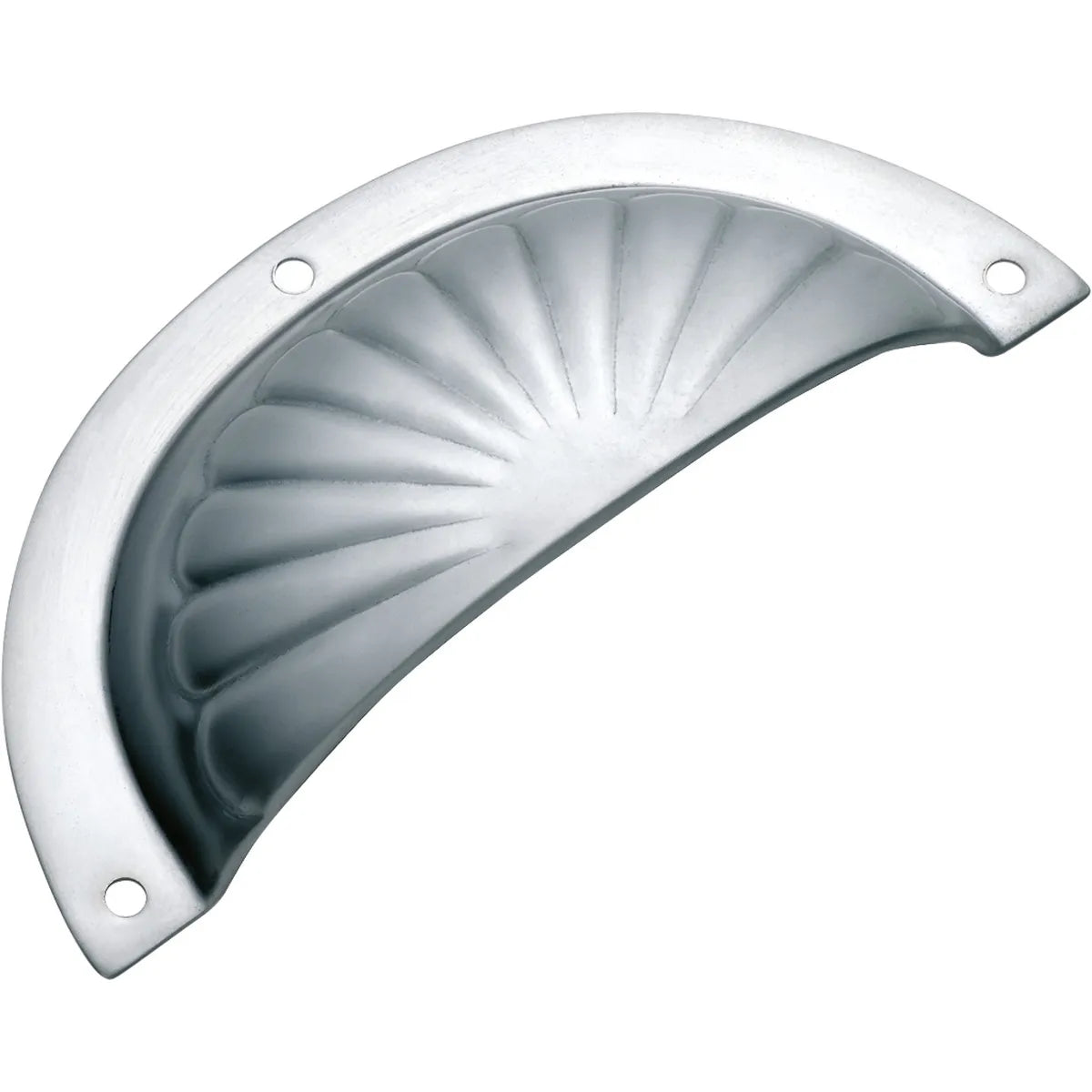 Fluted Drawer Pull - Sheet Brass