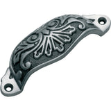 Ornate Cupped Drawer Pull