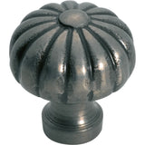 Fluted Cupboard Knob - D32xP36mm